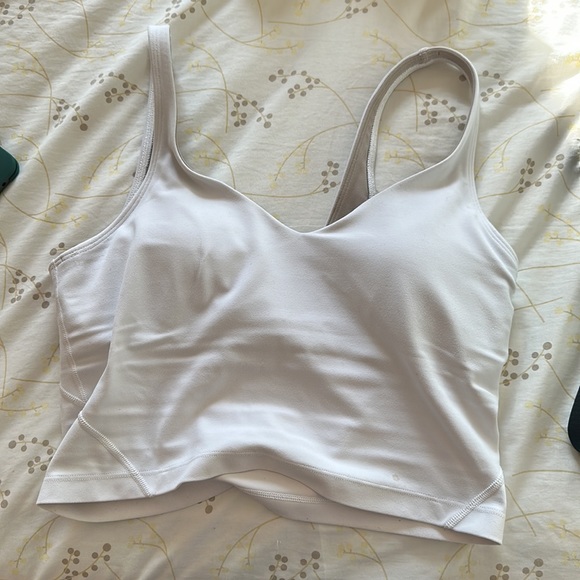 lululemon athletica Tops - Like New Lululemon Align White Top